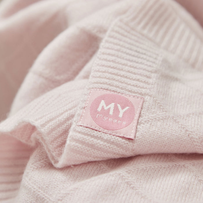 Personalised Pink Cashmere Blanket