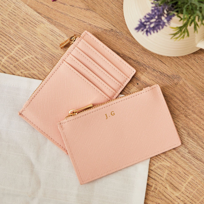 Personalised Pink Essential Card Holder by Made Yours