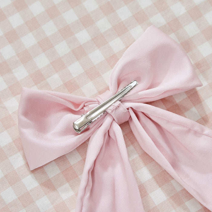Personalised Pink Flower Girl Hair Clip