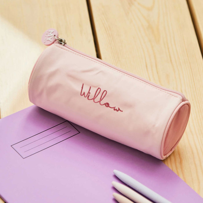 Personalised Pink Pencil Case