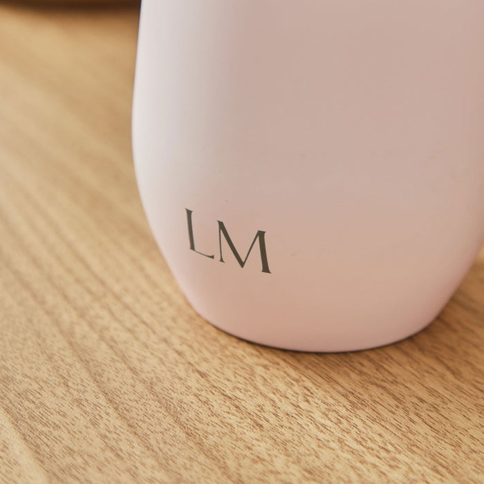 Personalised Pink Thermal Travel Cup