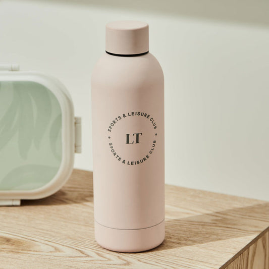 Personalised Pink Water Bottle