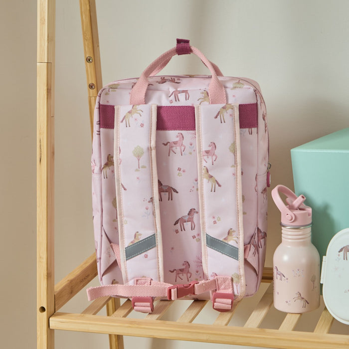 Personalised Ponies Medium Grab Handle Backpack