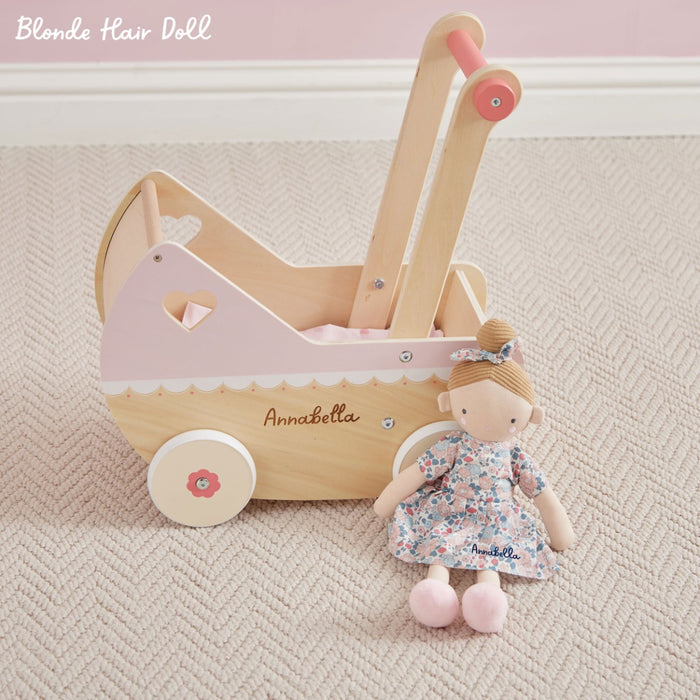 Personalised Pram and Doll Gift Set