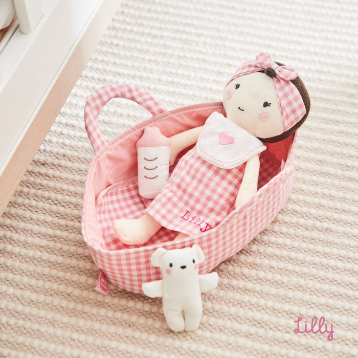 Personalised Pram and Doll Gift Set