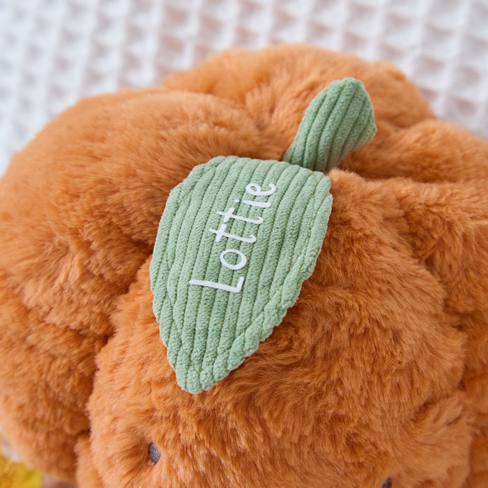 Personalised Pumpkin Soft Toy