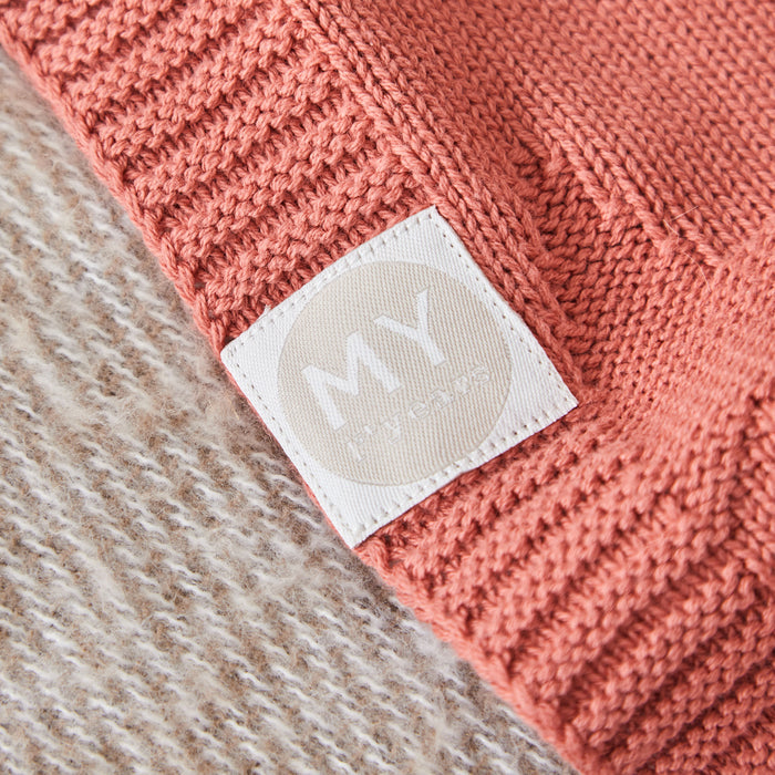 Personalised Pumpkin Star Jacquard Blanket
