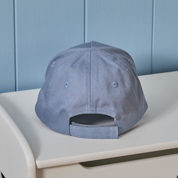 Personalised Race Car Blue Baseball Cap