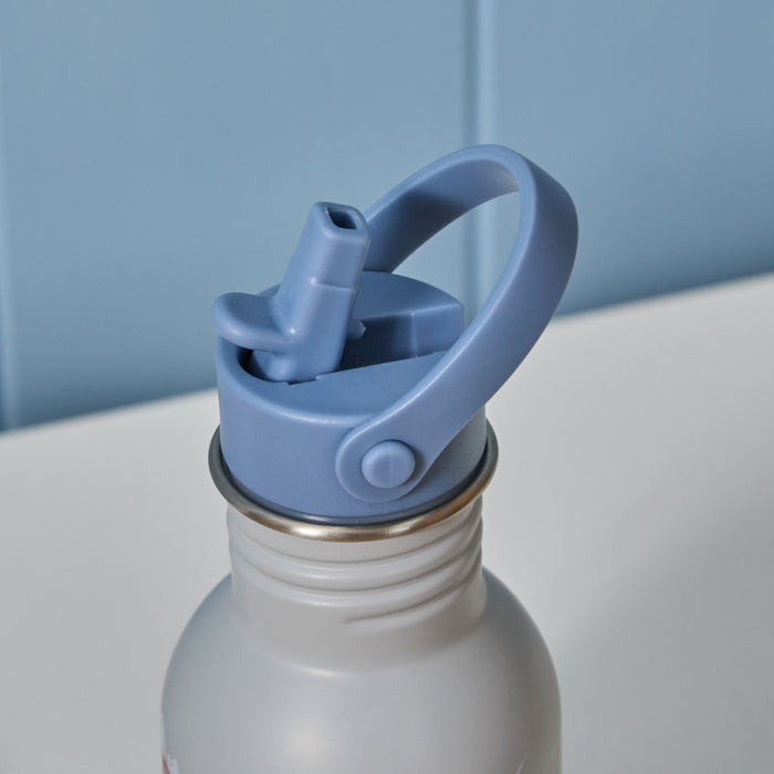 Personalised Race Car Blue Water Bottle