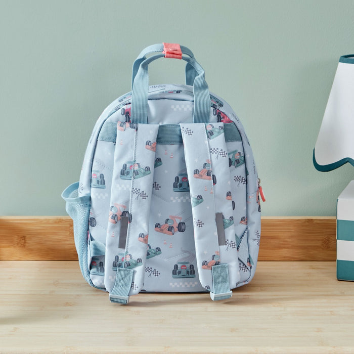 Personalised Race Car Medium Backpack