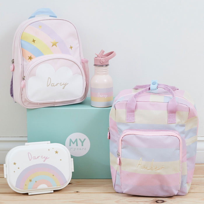 Personalised Rainbow Lunch Box