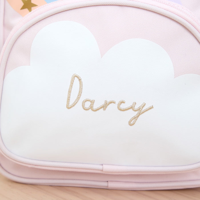 Personalised Rainbow Mini Character Backpack