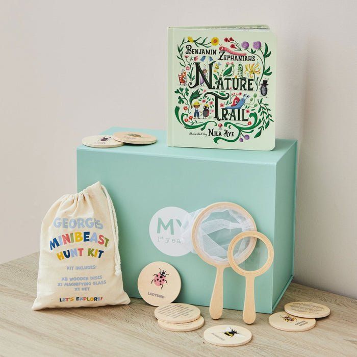 Personalised Read & Play Nature Hunt Activity Book Gift Set