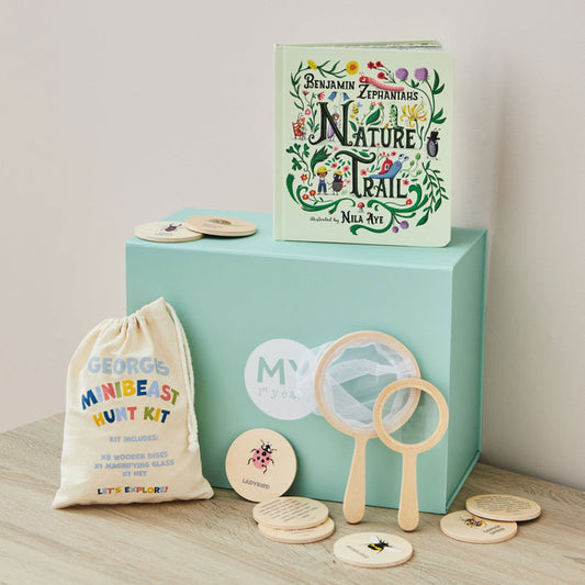 Personalised Read & Play Nature Hunt Activity Book Gift Set