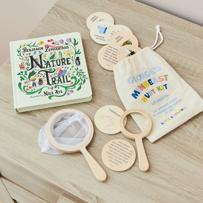 Personalised Read & Play Nature Hunt Activity Book Gift Set