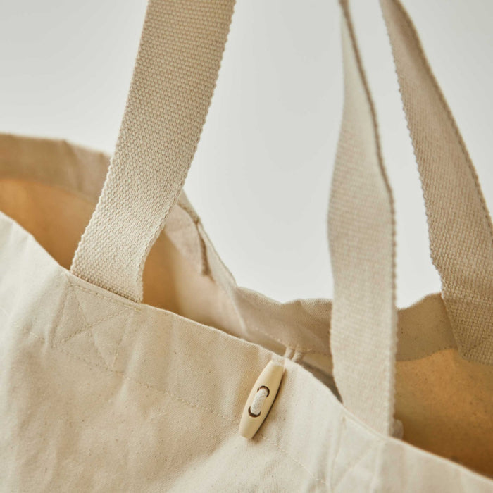 Personalised Red Initial Canvas Tote Bag by Made Yours