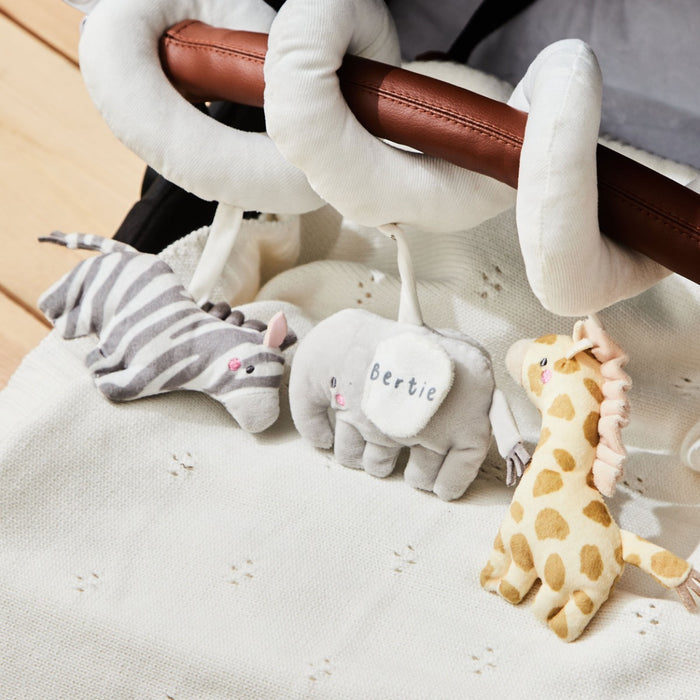 Personalised Safari Animal Spiral Toy