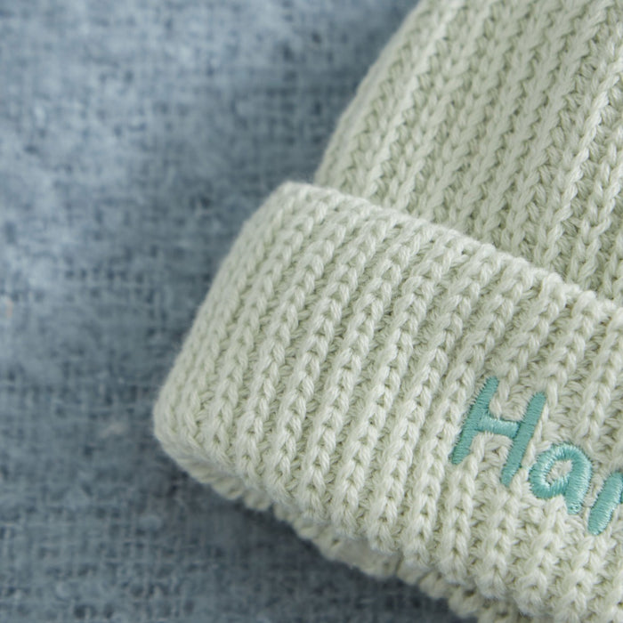 Personalised Sage Beanie
