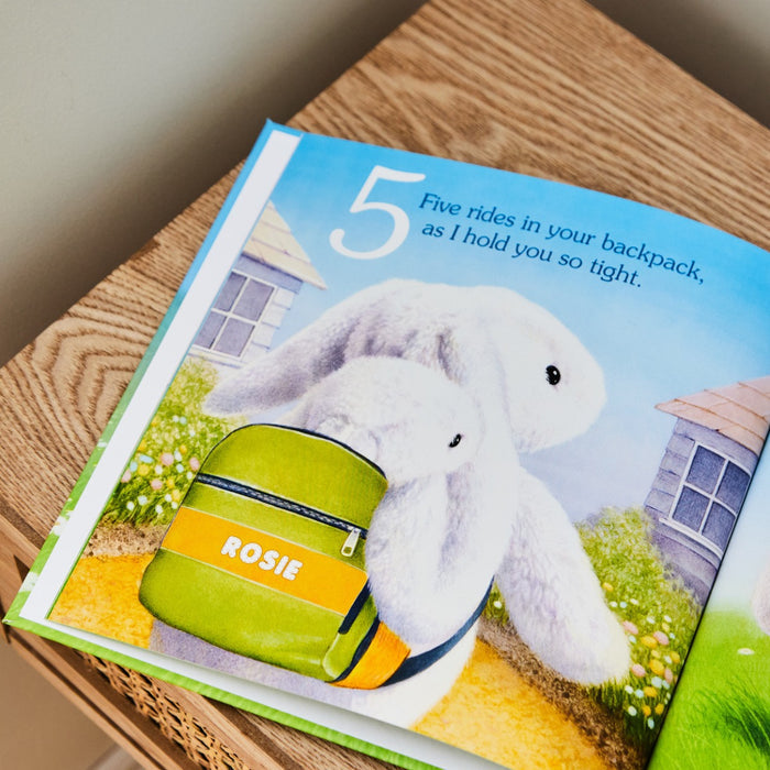 Personalised Snuggle Bunny Read & Play Gift Set