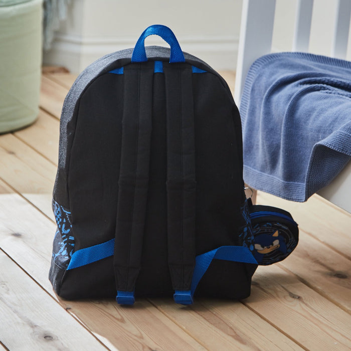 Personalised Sonic Backpack with Coin Purse