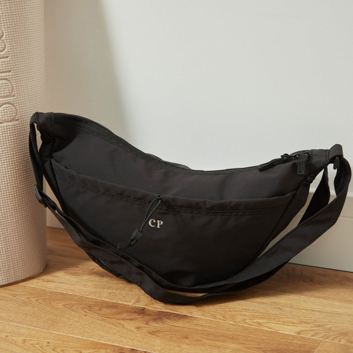 Personalised Studio Black Cross Body Bag
