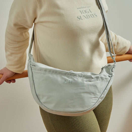 Personalised Studio Green Cross Body Bag