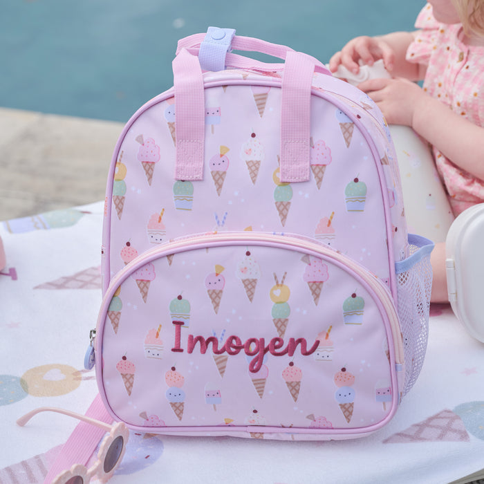 Personalised Summer Sorbet Medium Backpack