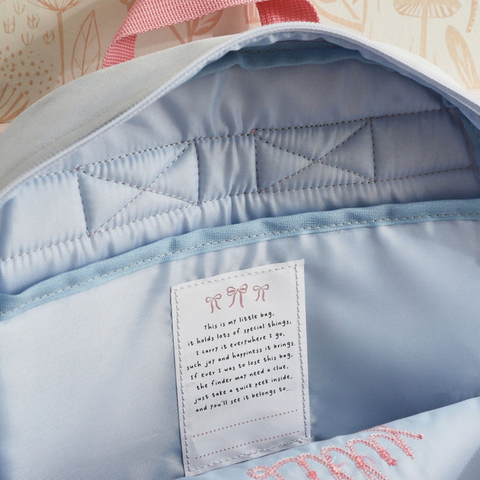 Personalised Swan Medium Backpack