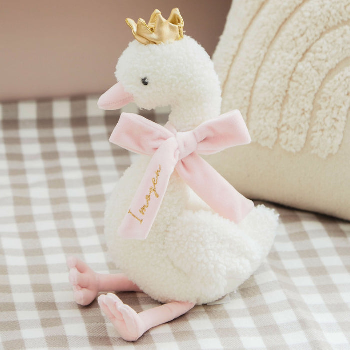 Personalised Swan Plush Toy