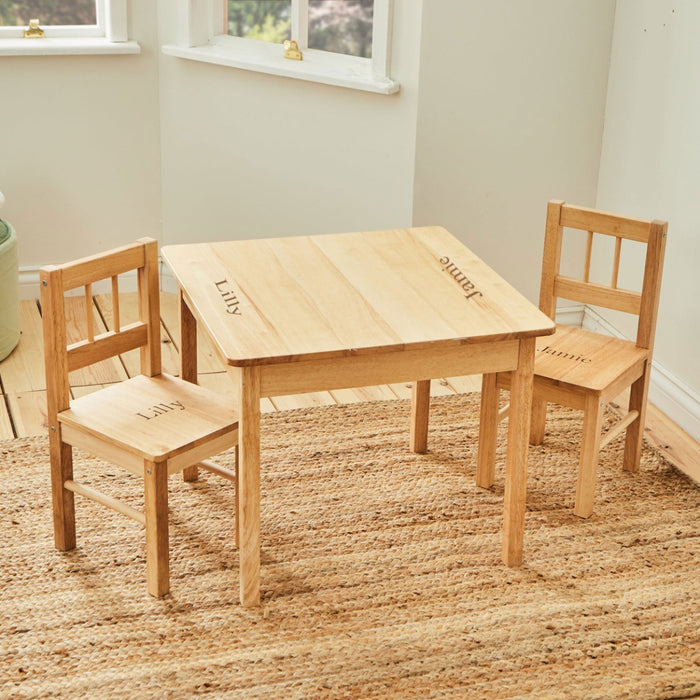 Personalised Table & Chairs Set