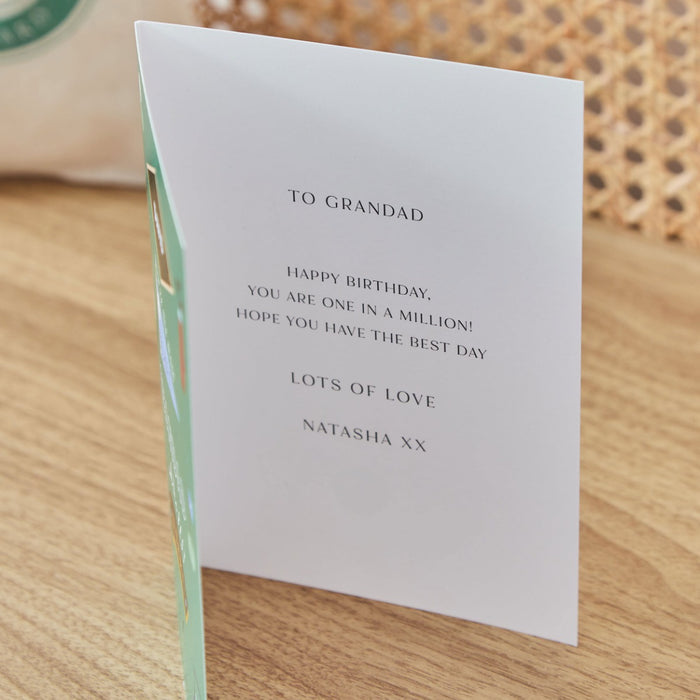 Personalised Tee-Rific Dad Greeting Card