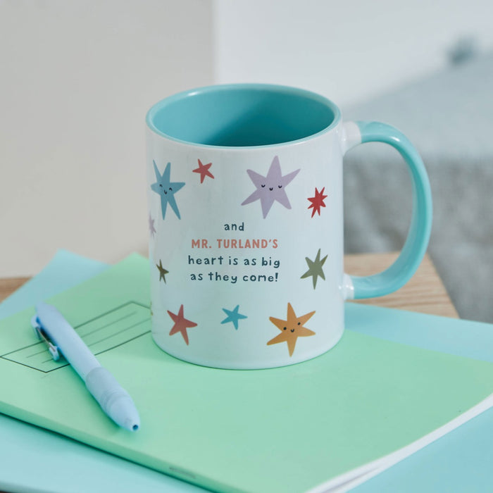 Personalised Thank You Teacher Mug