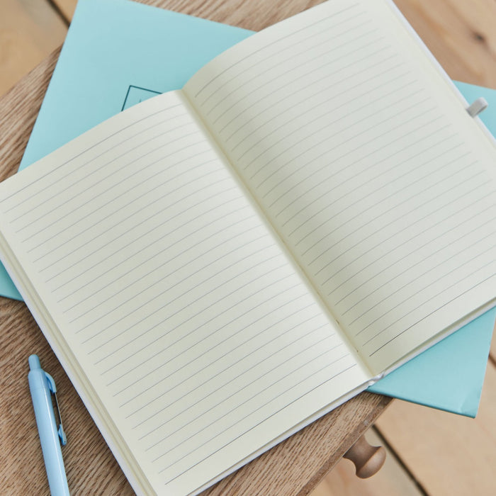 Personalised Thank You Teacher Pencil Stripe Notebook
