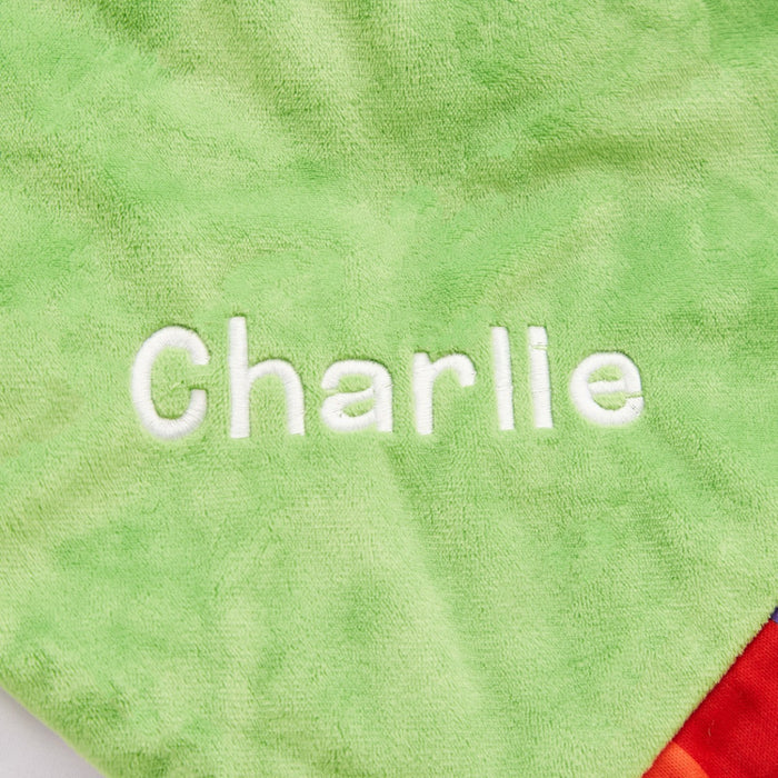 Personalised The Very Hungry Caterpillar Comforter