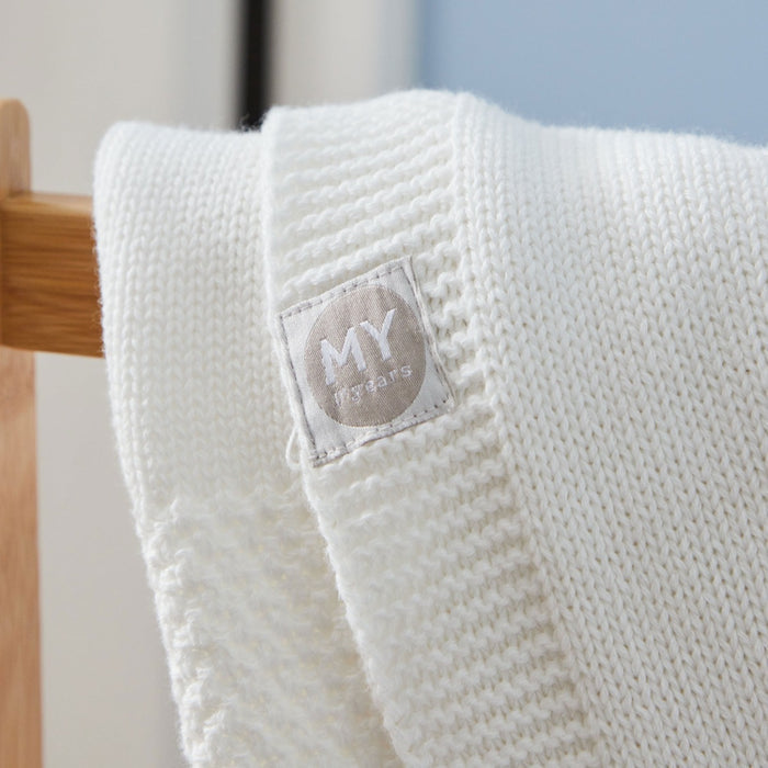 Personalised Three Ducks Ivory Shawl