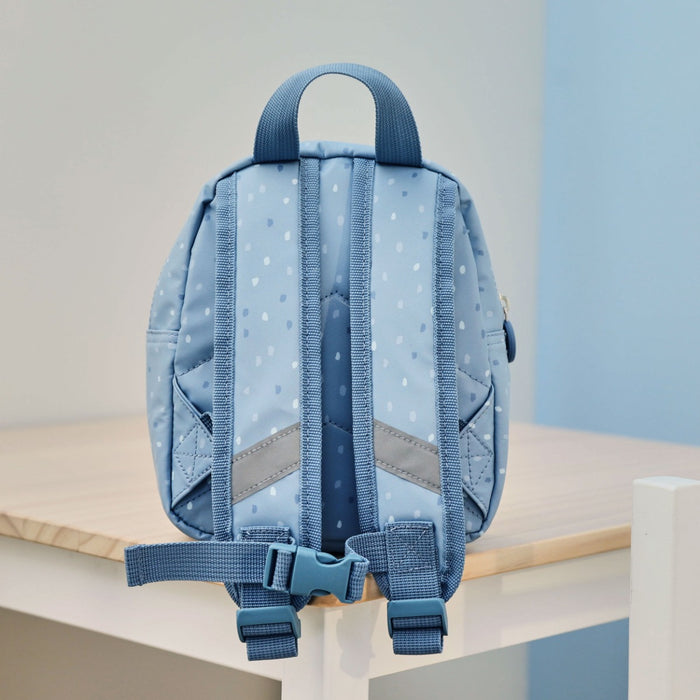 Personalised Tiny Blue Backpack