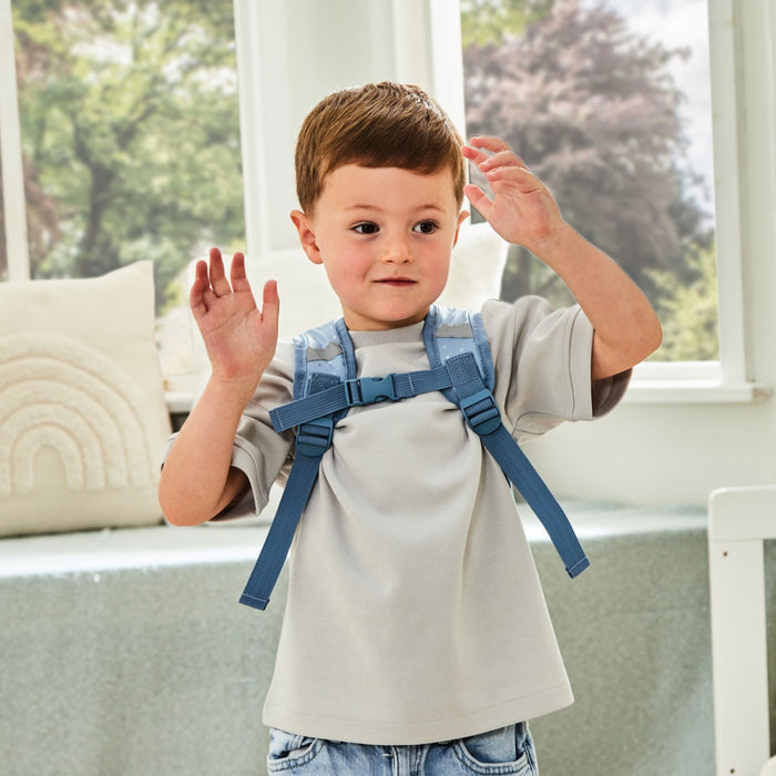 Personalised Tiny Blue Backpack