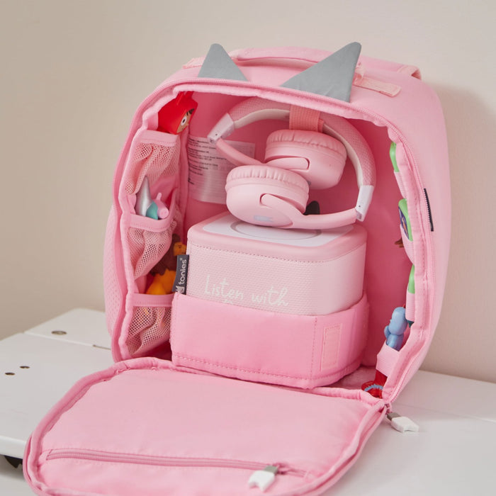 Personalised Tonies Pink Backpack with Creative Mini