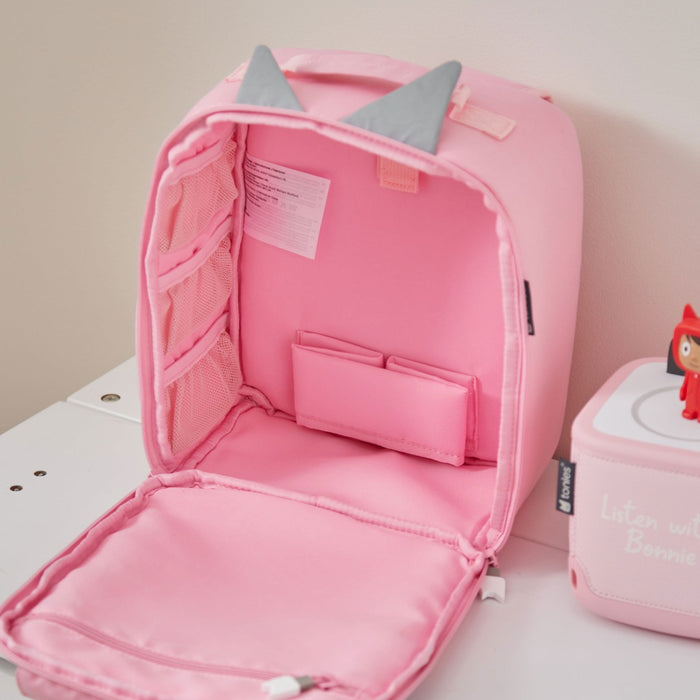 Personalised Tonies Pink Backpack with Creative Mini