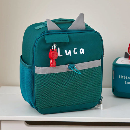 Personalised Tonies Teal Backpack with Creative Mini