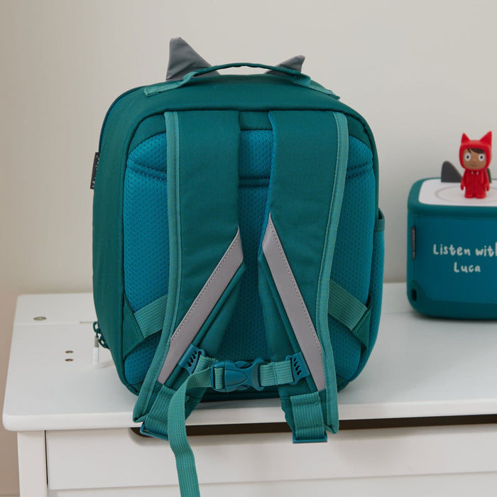 Personalised Tonies Teal Backpack with Creative Mini
