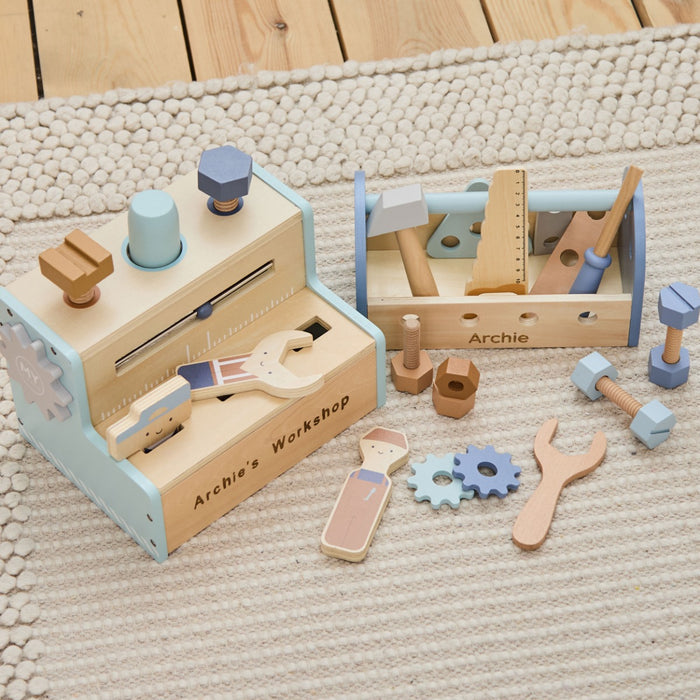 Personalised Tool Hammer and Box Gift Set