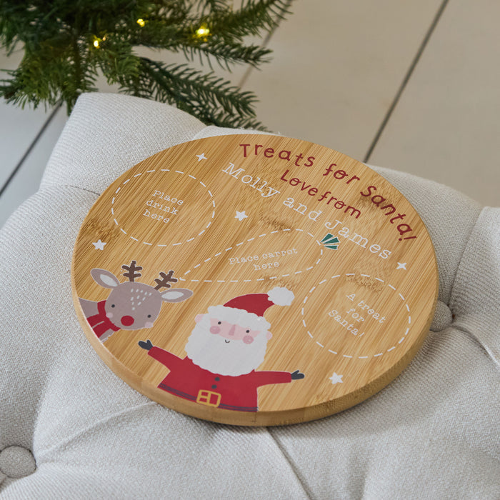 Personalised Traditional Christmas Santa Platter