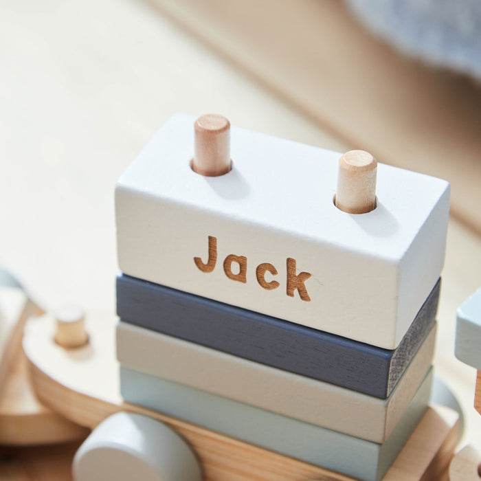Personalised Train Read & Play Gift Set
