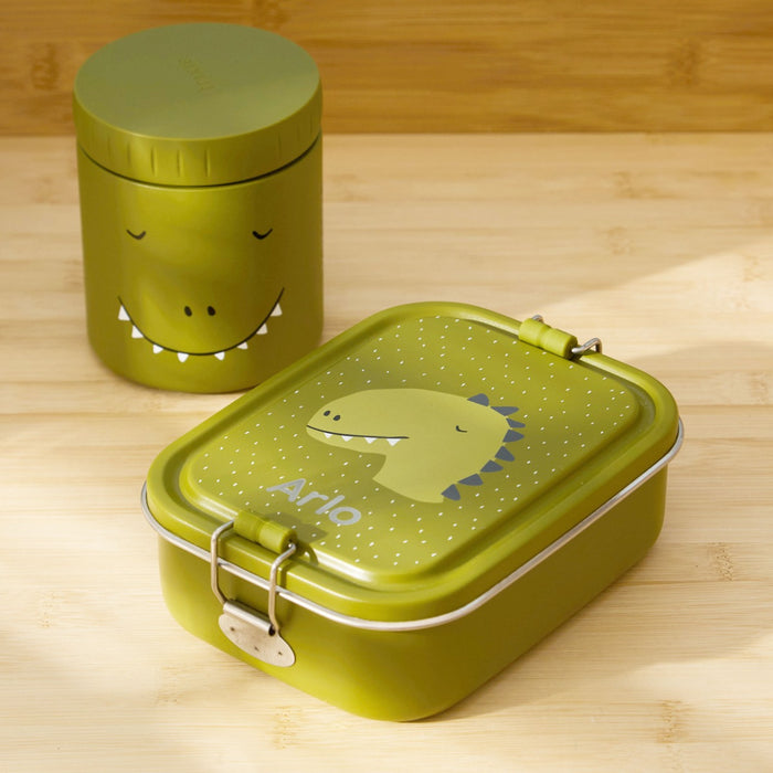 Personalised Trixie Mr Dino Small Lunch Box