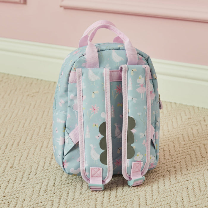 Personalised Twinkle Tales Mouse Ballerina Mini Backpack