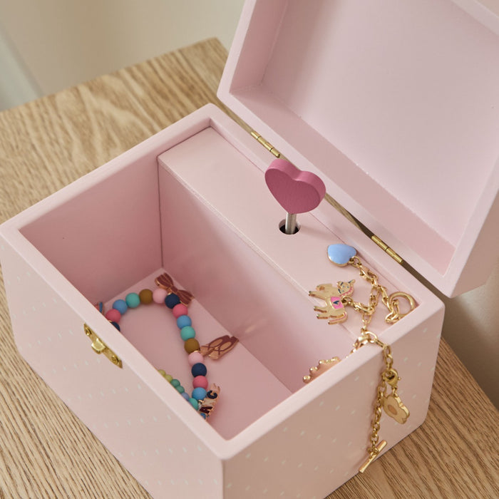 Personalised Twinkle Tales Pink Jewellery Box