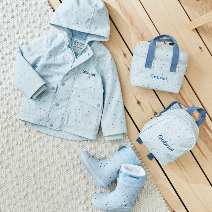 Personalised Ultimate Blue Spot School Starter Gift Set