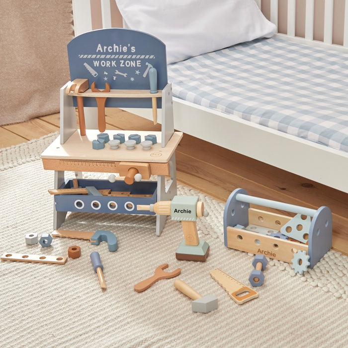 Personalised Ultimate Wooden Tool Gift Set