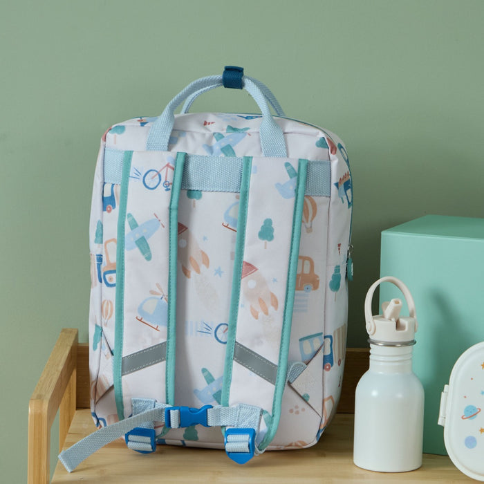 Personalised Under The Same Sky Cube Medium Backpack